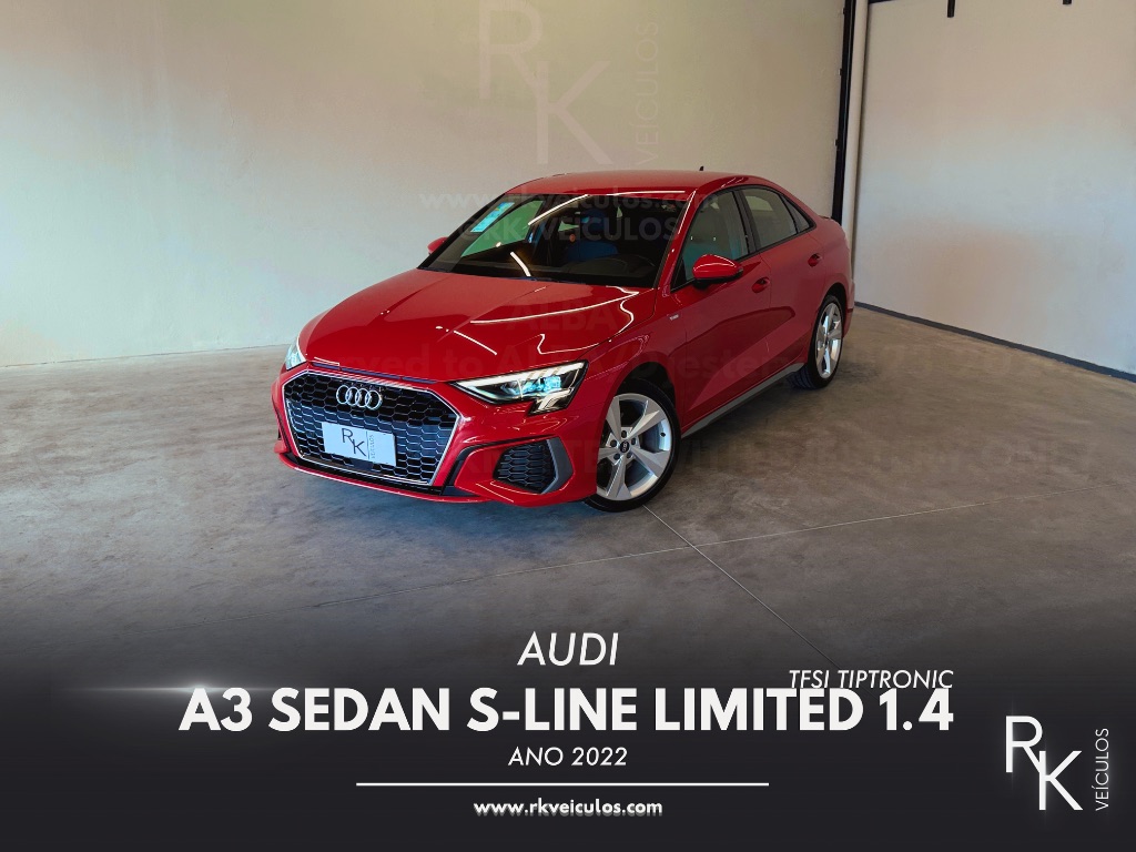 A3 Sedan S-Line Limited 1.4 TFSI Tiptro.