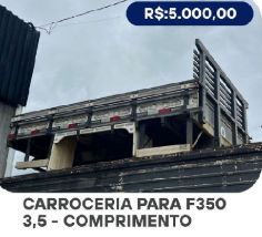 Carroceria de Madeira para F-350