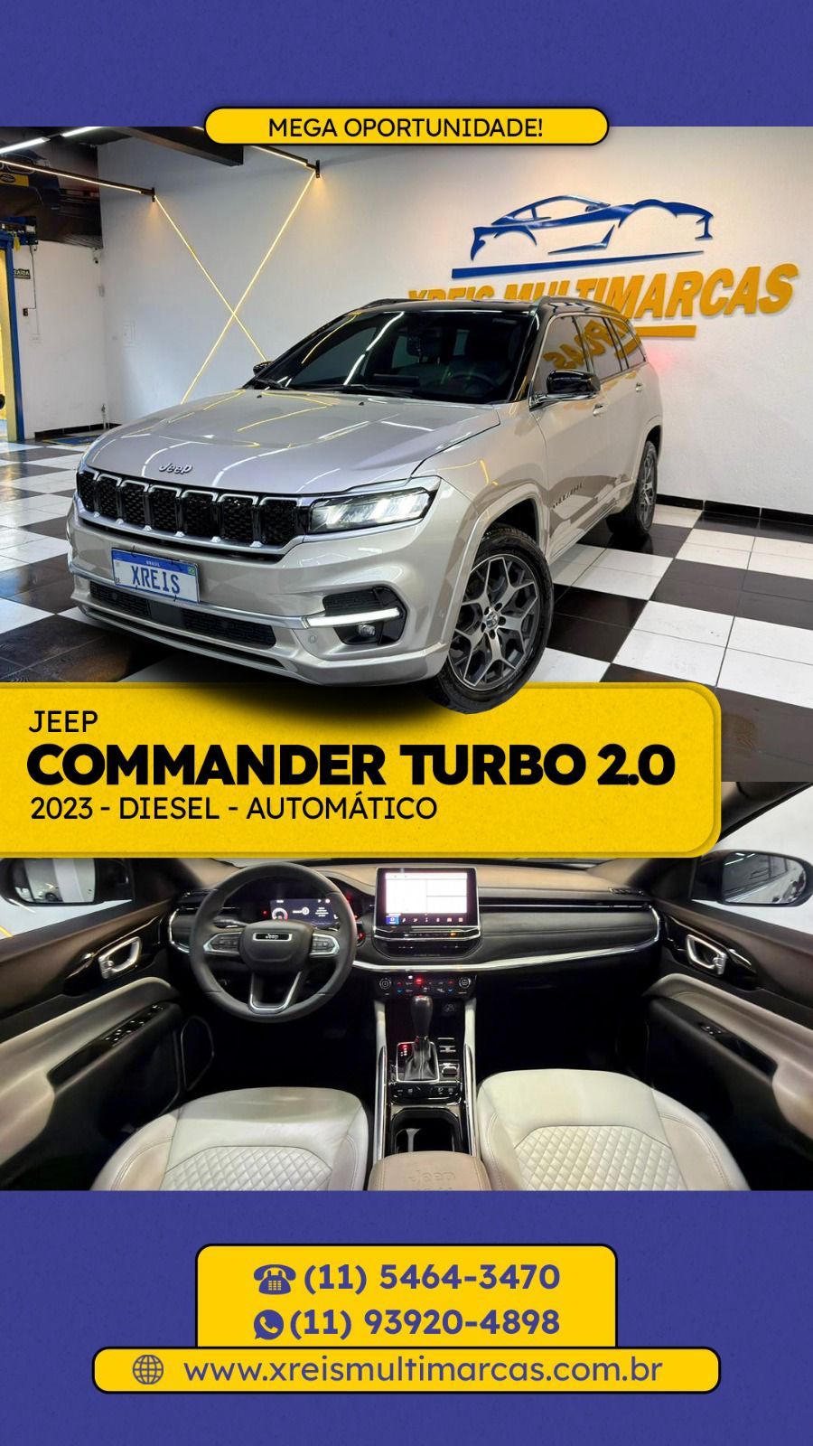 Commander Overl. TD380 2.0 4x4 Die. Aut.