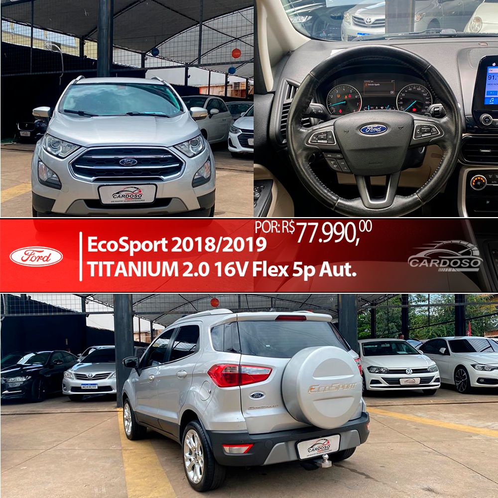EcoSport TITANIUM 2.0 16V Flex 5p Aut.
