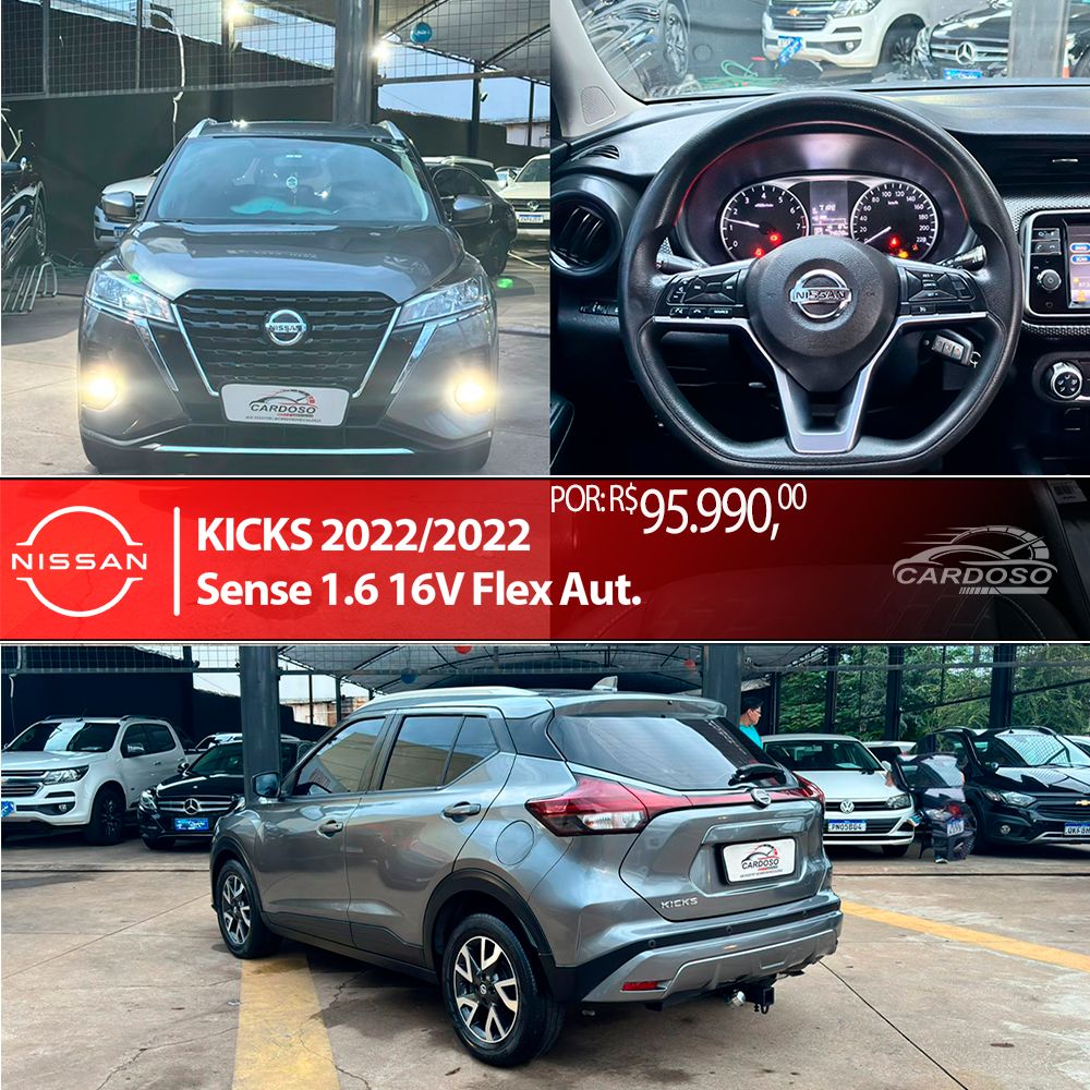 KICKS Sense 1.6 16V Flex Aut.