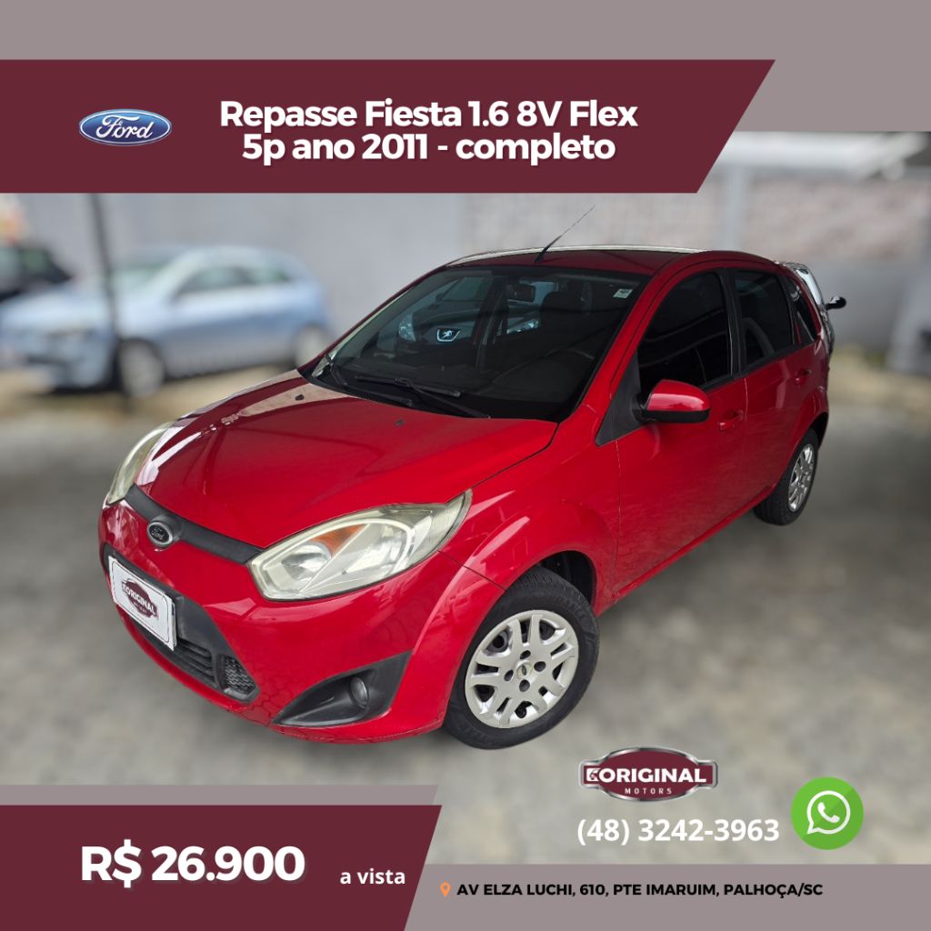 Repasse Fiesta 1.6 8V Flex 5p