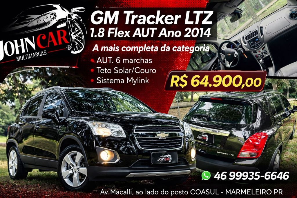 TRACKER LTZ 1.8 16V Flex 4x2 Aut.