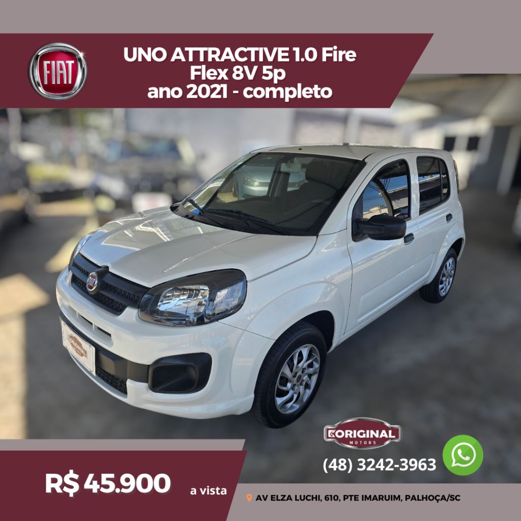 UNO ATTRACTIVE 1.0 Fire Flex 8V 5p