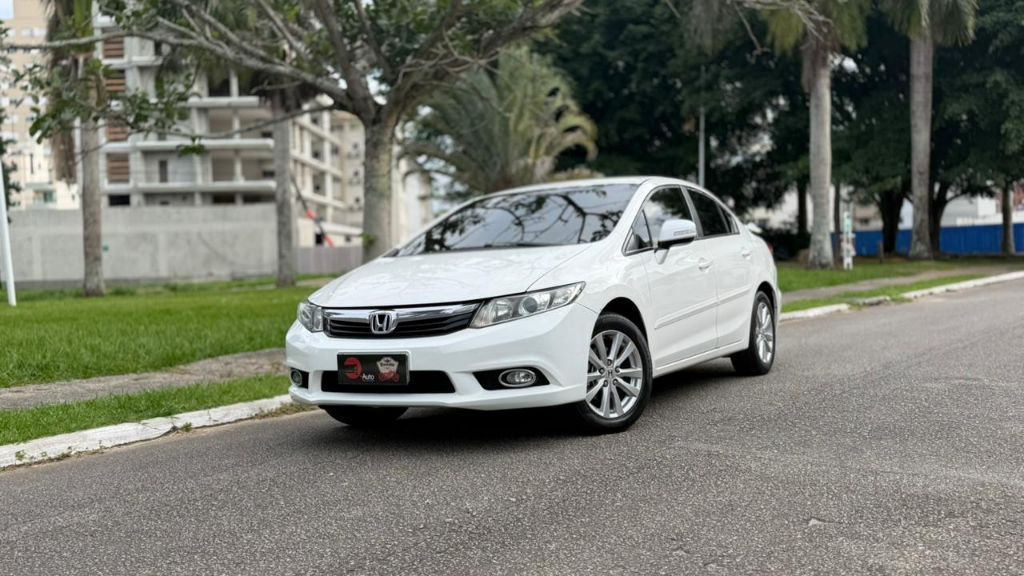 CIVIC 1.8 LXL AUTOMATICO 2012 TOP DE LINHA