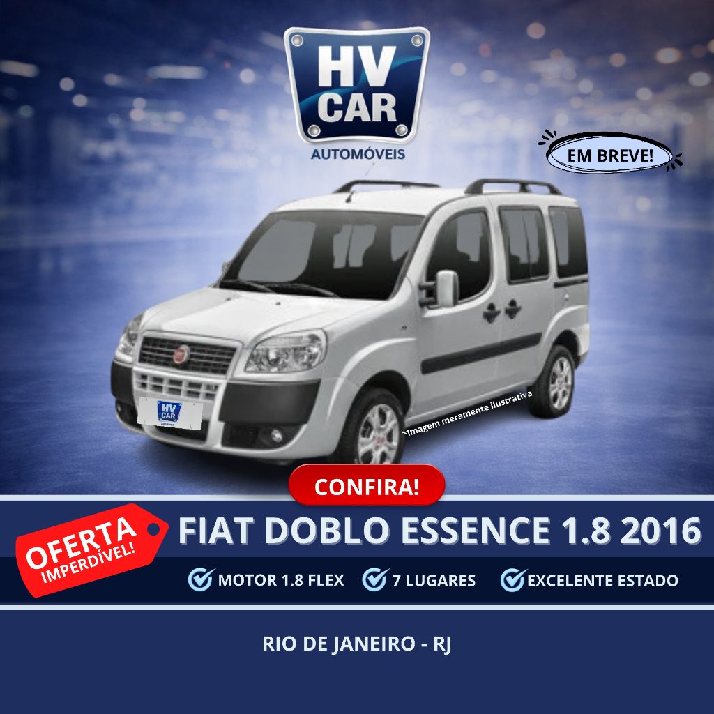 Doblo ESSENCE 1.8 Flex 16V 5p