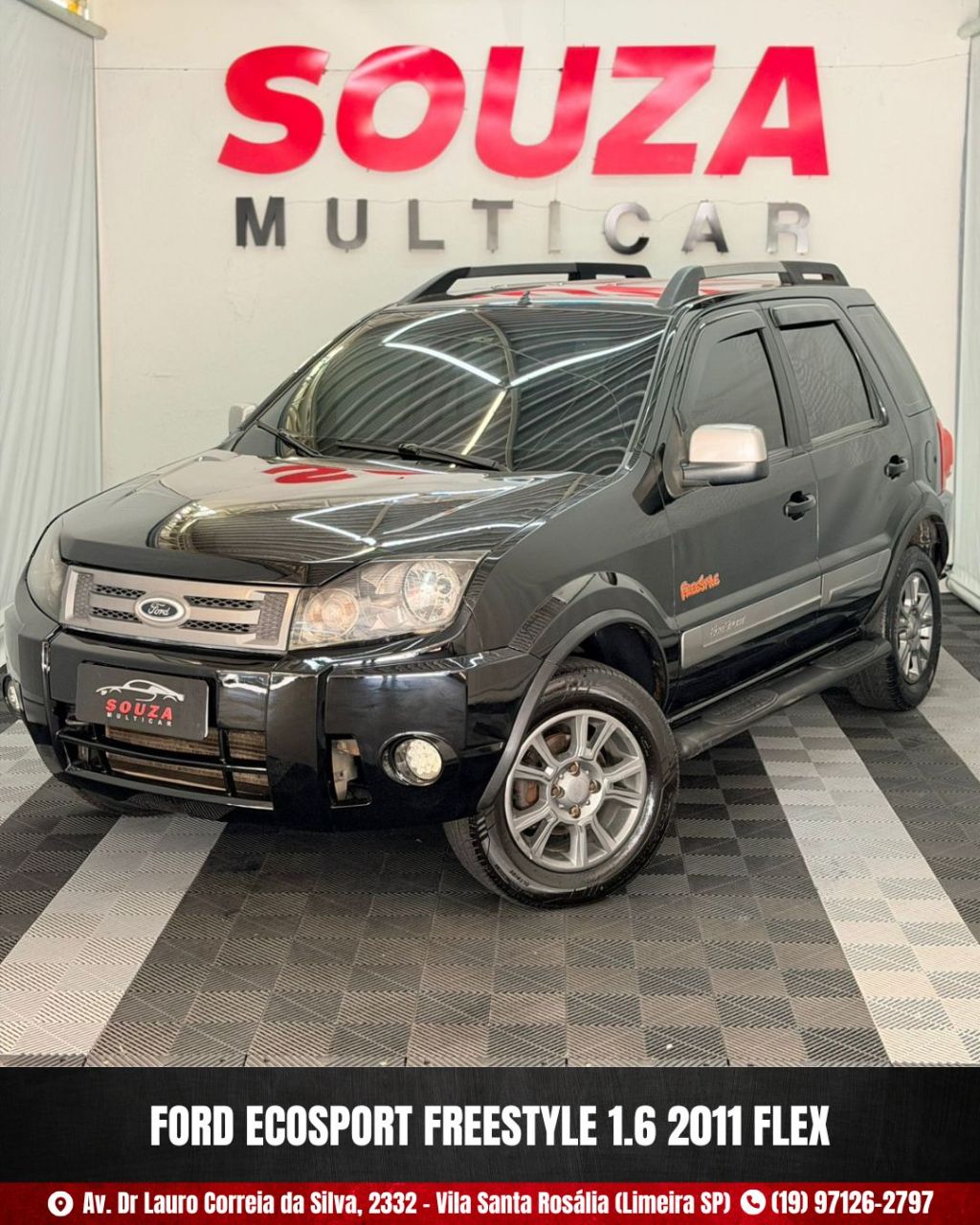 EcoSport XLT FREESTYLE 1.6 Flex 8V 5p