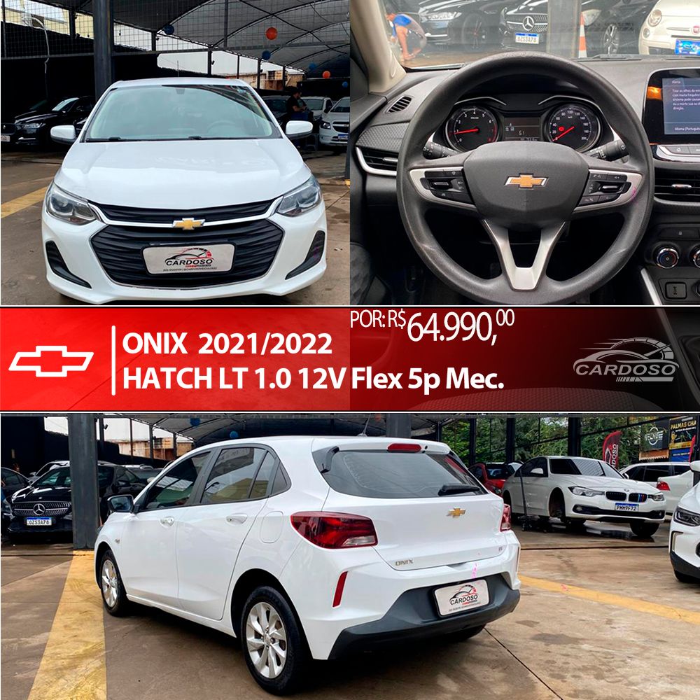 ONIX HATCH LT 1.0 12V Flex 5p Mec.