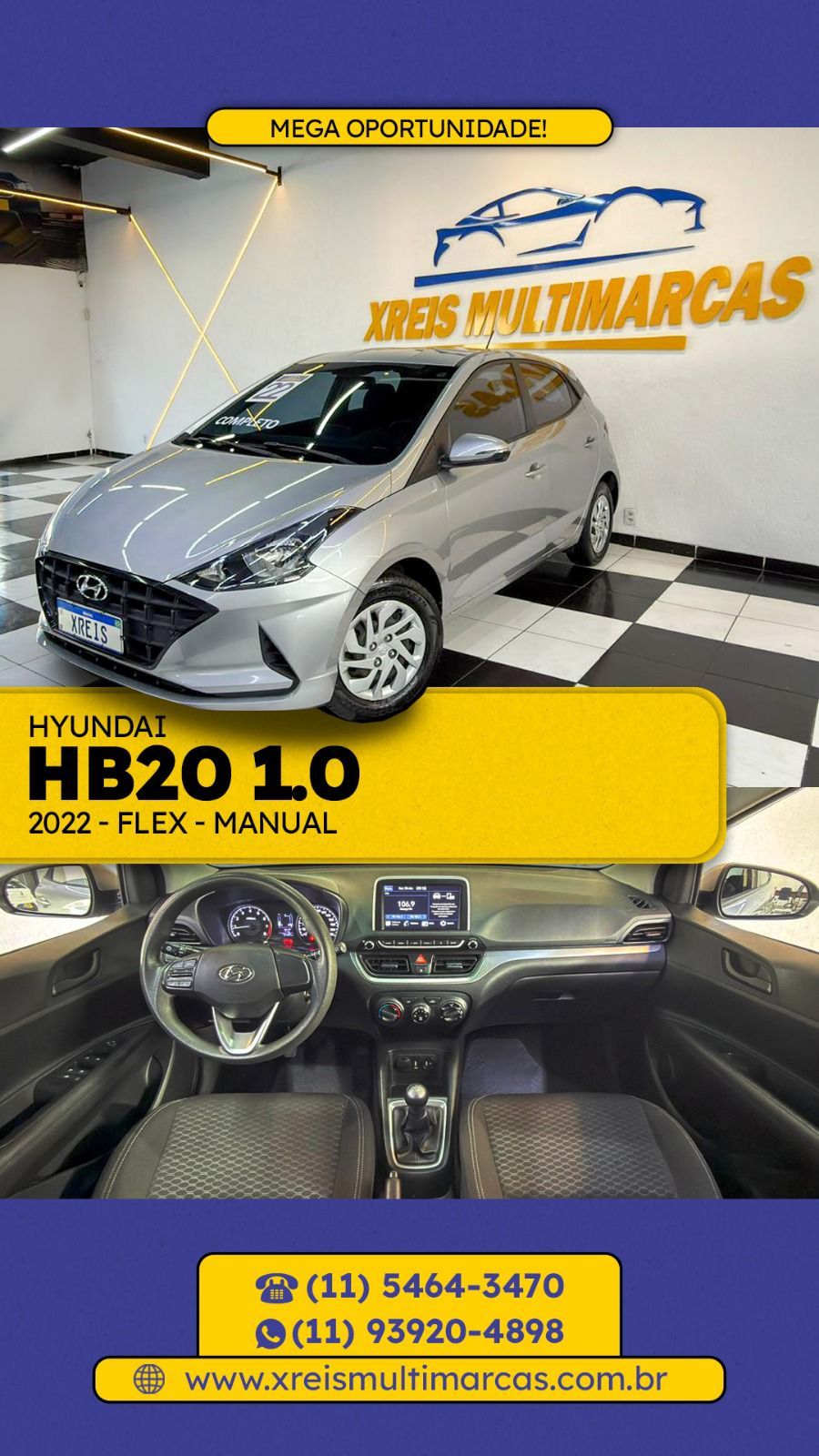 HB20 Vision 1.0 Flex 12V Mec.