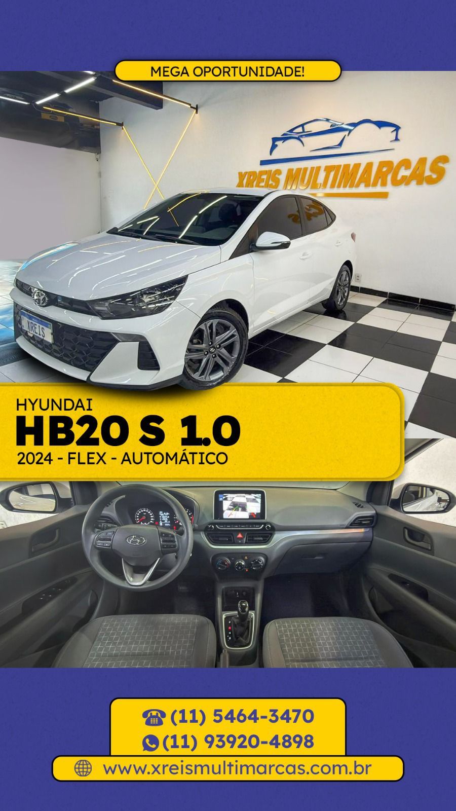 HB20S Comfort 1.0  Flex 12V Mec.