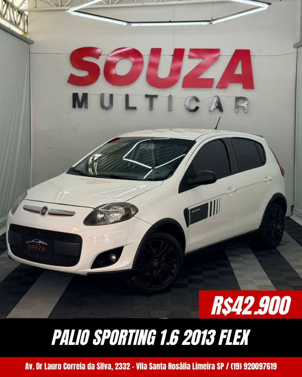 Palio SPORTING 1.6 Flex 16V 5p
