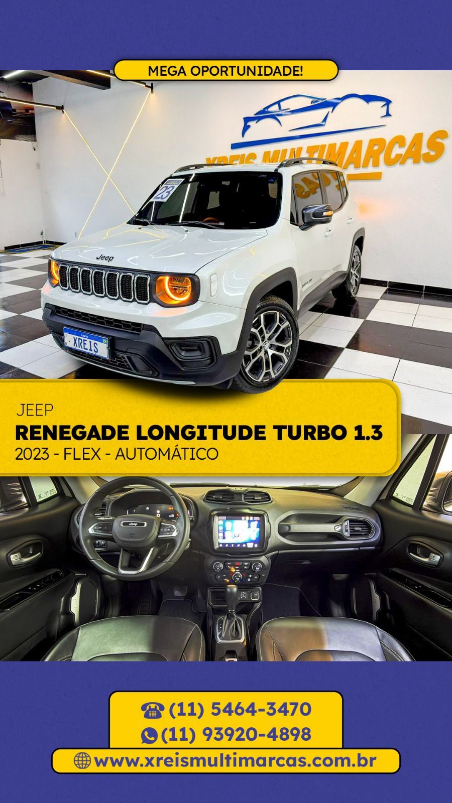 Renegade Long. T270 1.3 TB 4x2 Flex Aut.