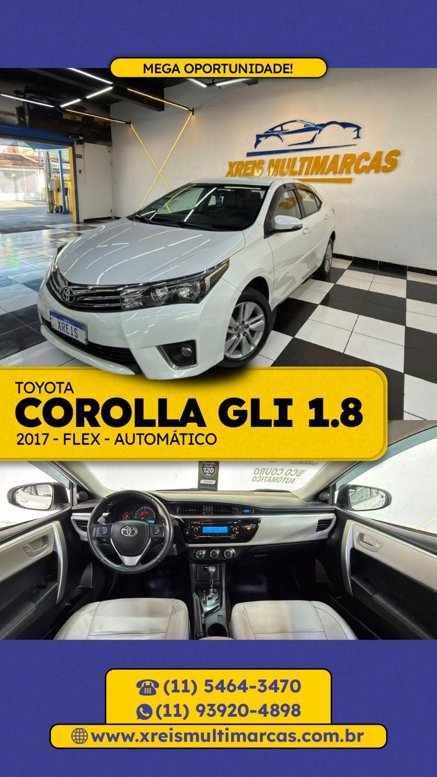 Corolla GLi 1.8 Flex 16V  Aut.