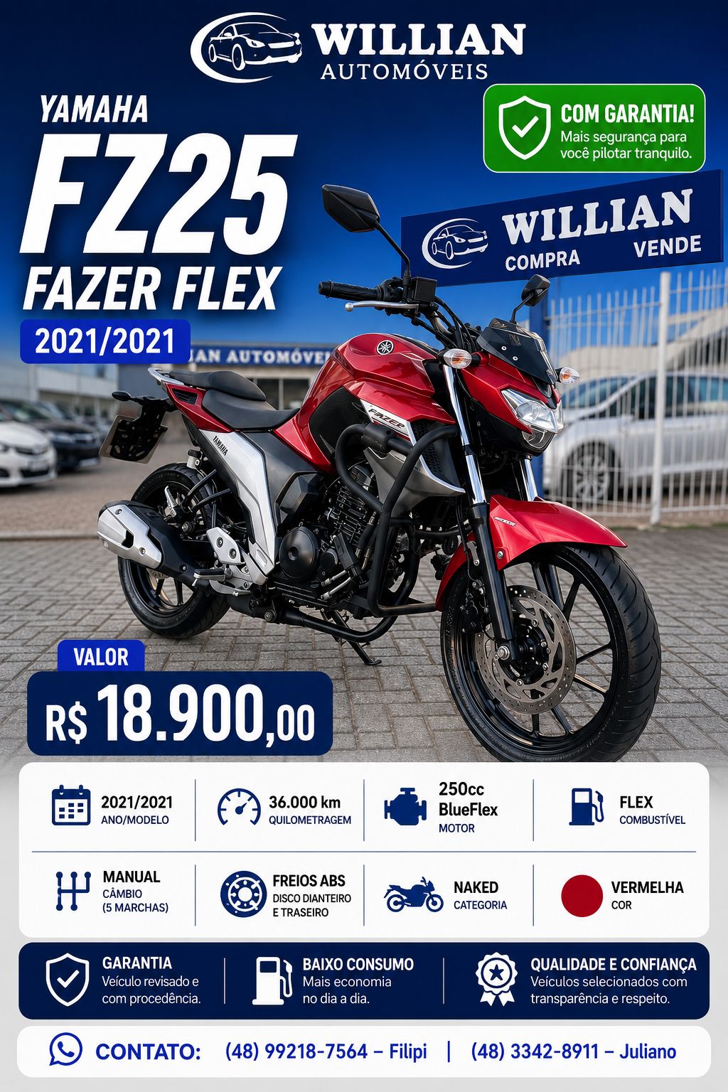 FZ25 250 FAZER FLEX