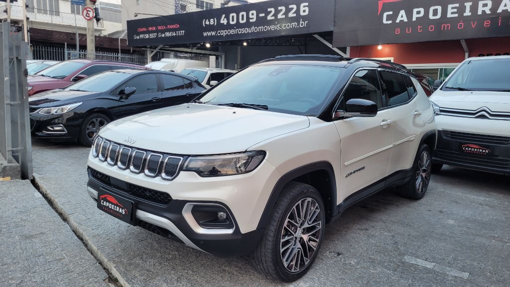 Jeep Compass Limited TD 350 2.0 4x4 Diesel 2022 Teto Solar