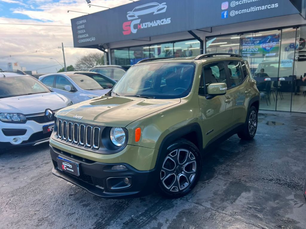 Renegade Longitude 1.8 4x2 Flex 16V Aut.