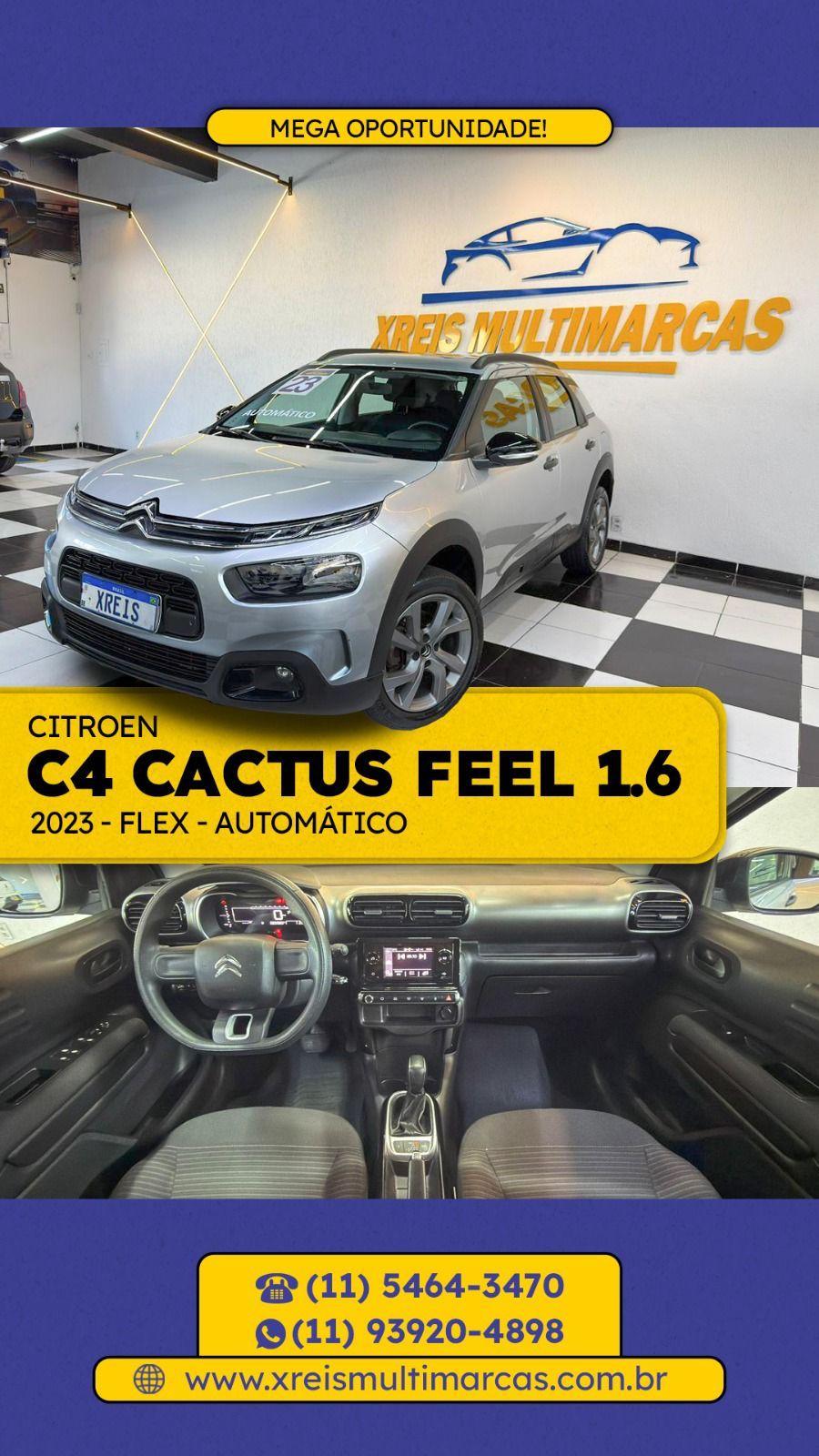 C4 CACTUS FEEL 1.6 16V Flex Aut.