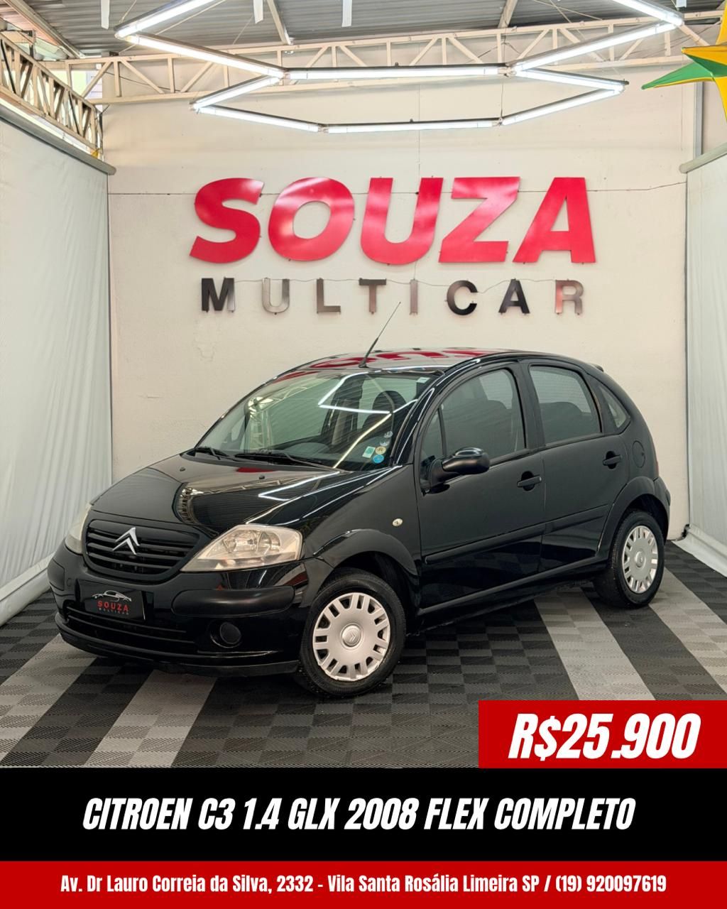 C3 GLX 1.4/ GLX Sonora 1.4 Flex 8V 5p