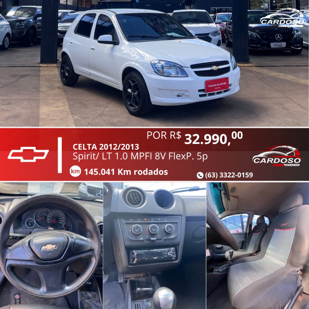 Celta Spirit/ LT 1.0 MPFI 8V FlexP. 5p