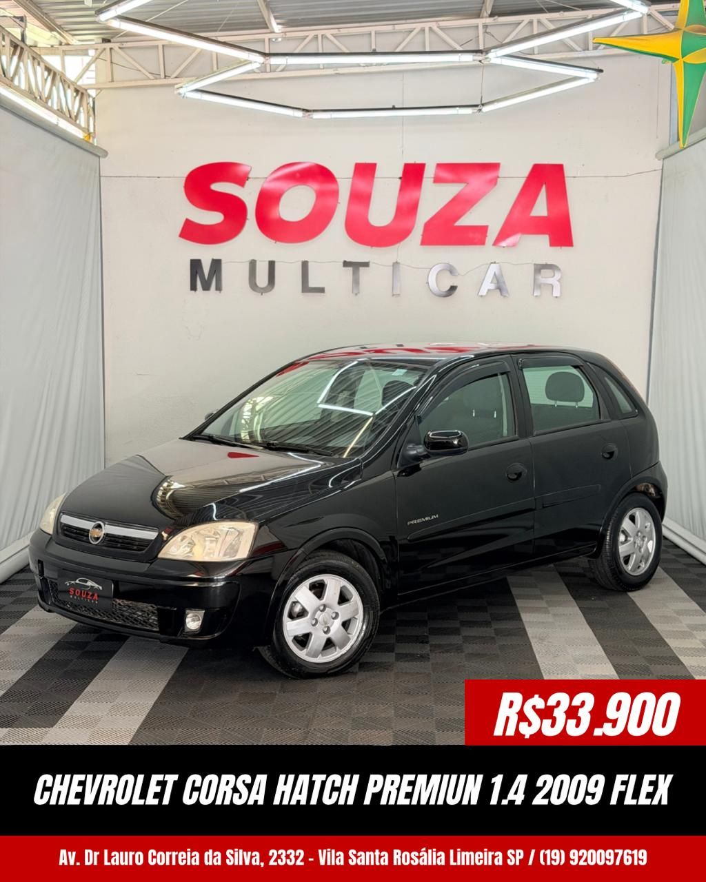 Corsa Hat. Premium 1.4 8V ECONOFLEX 5p