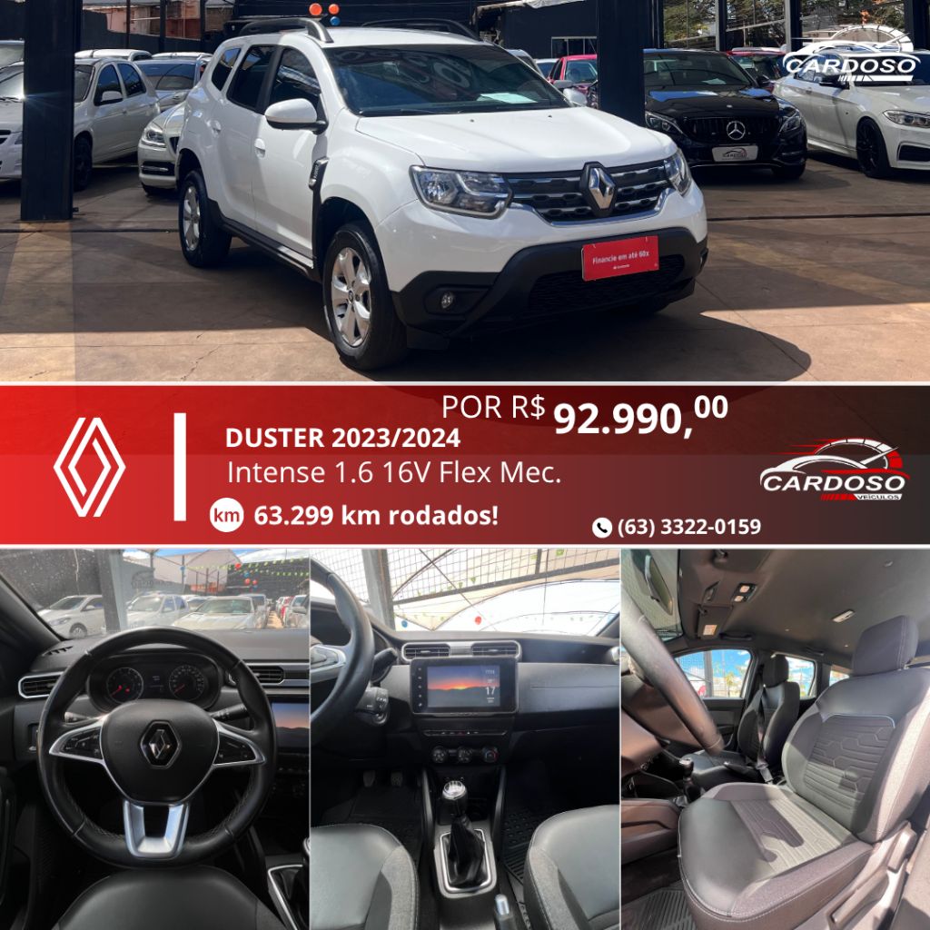 DUSTER Intense 1.6 16V Flex Mec.