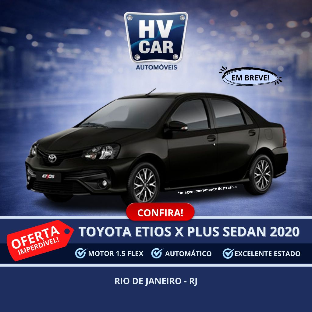 ETIOS X Plus Sedan 1.5 Flex 16V 4p Aut.