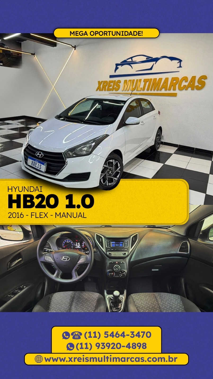 HB20 Comf./C.Plus/C.Style 1.0 Flex 12V