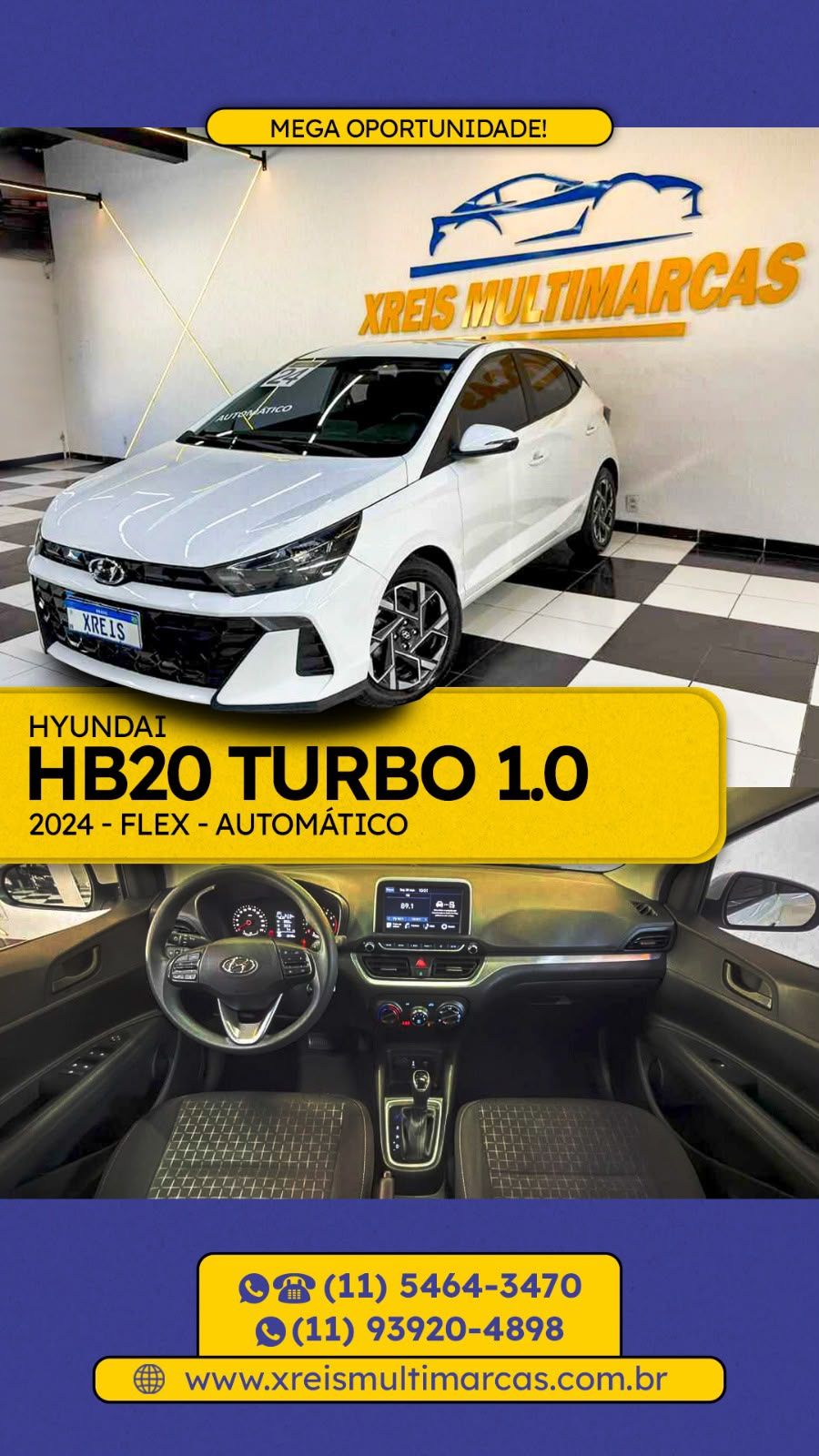 HB20 Comfort Plus 1.0 TB Flex 12V Aut.