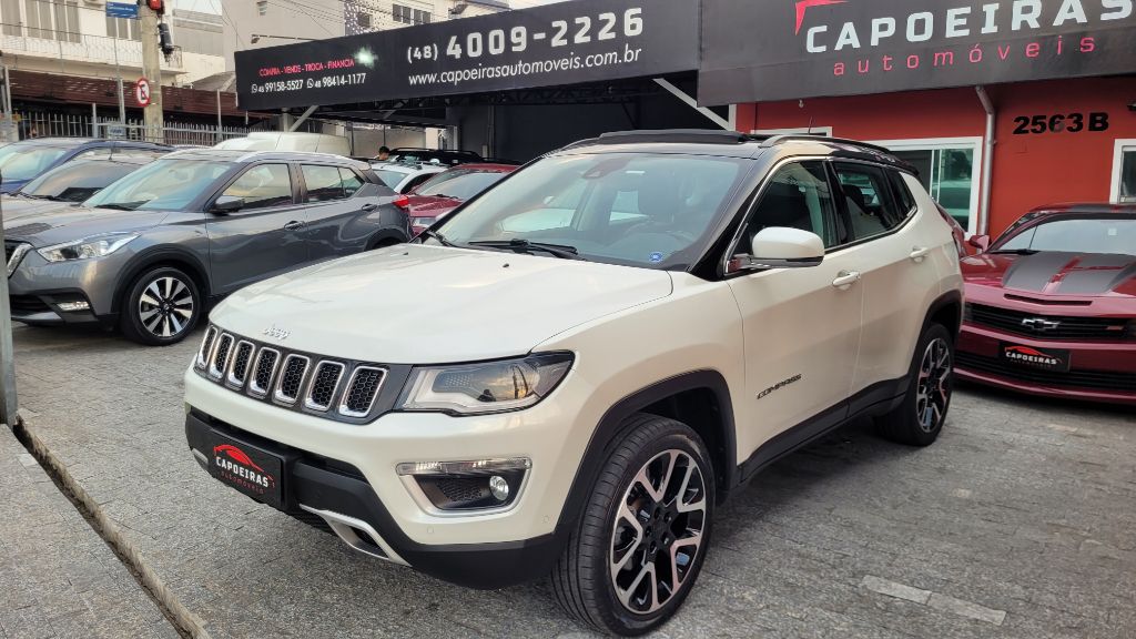 Jeep Compass Limited 2.0 4x4 Diesel 2019 Teto Solar