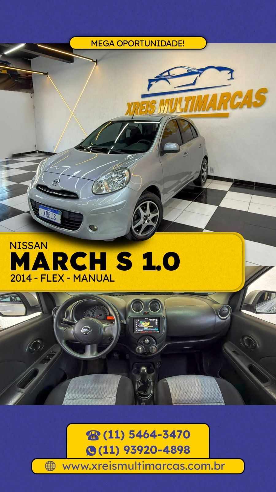 MARCH S 1.0 16V Flex Fuel 5p