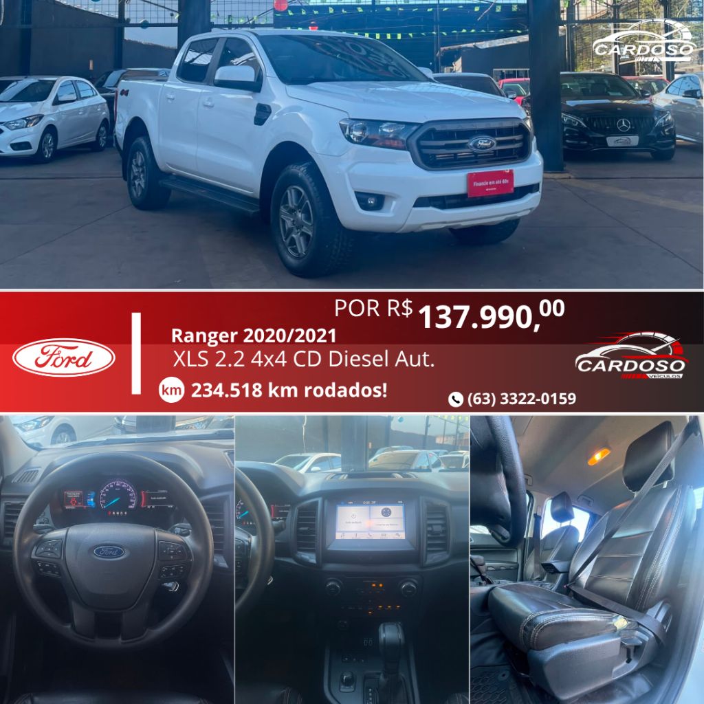 Ranger XLS 2.2 4x4 CD Diesel Aut.