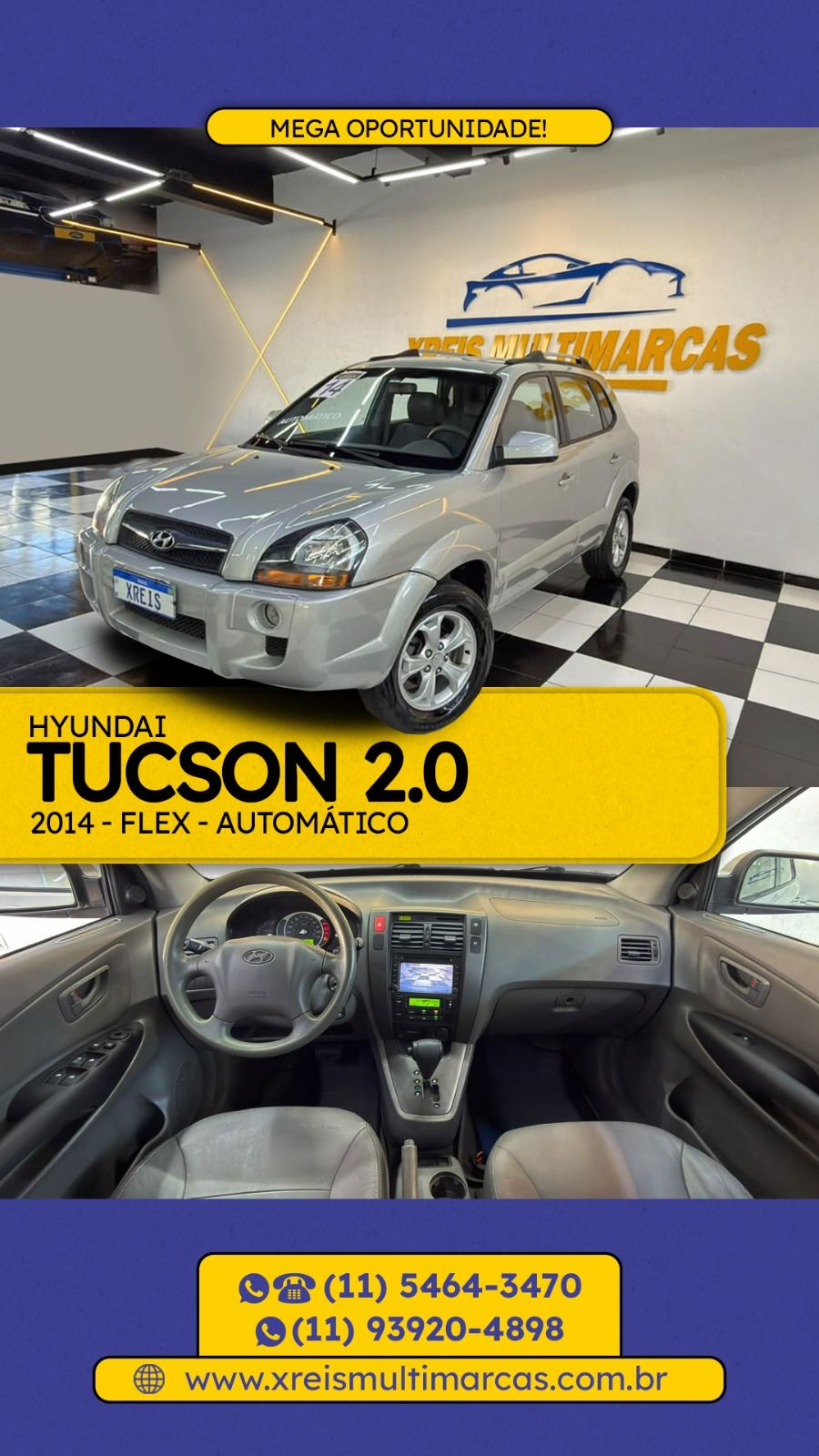 Tucson 2.0 16V Flex Aut.