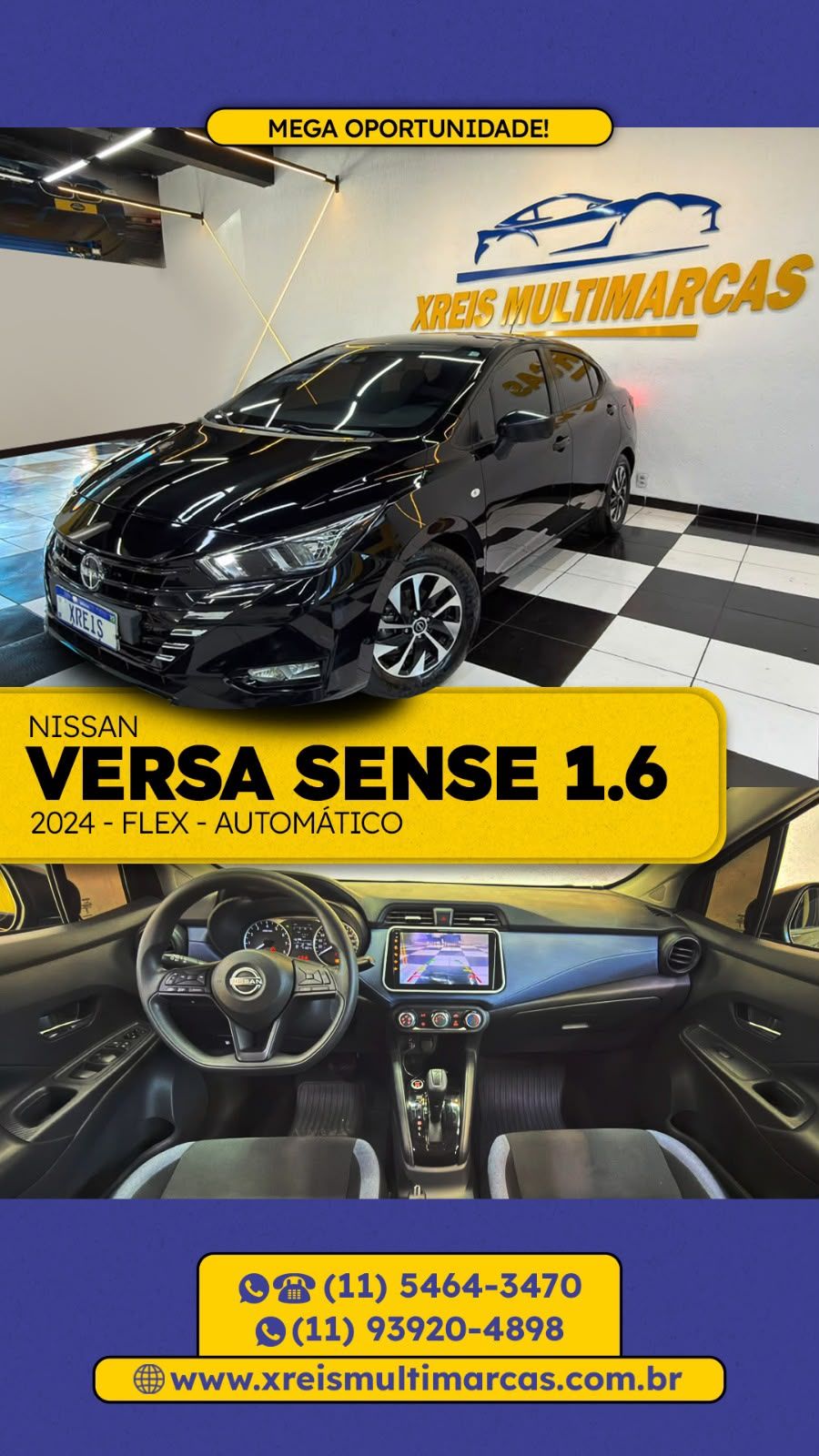 VERSA Sense 1.6 16V Flex Aut.