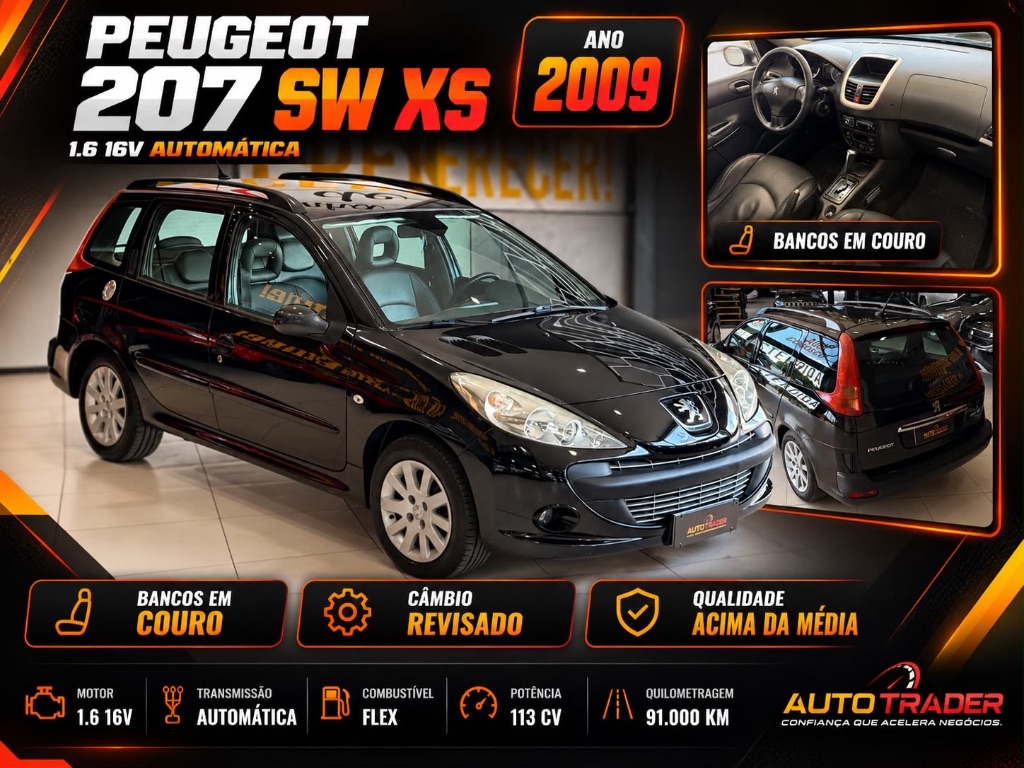 207 SW XS 1.6 Flex 5p Aut.