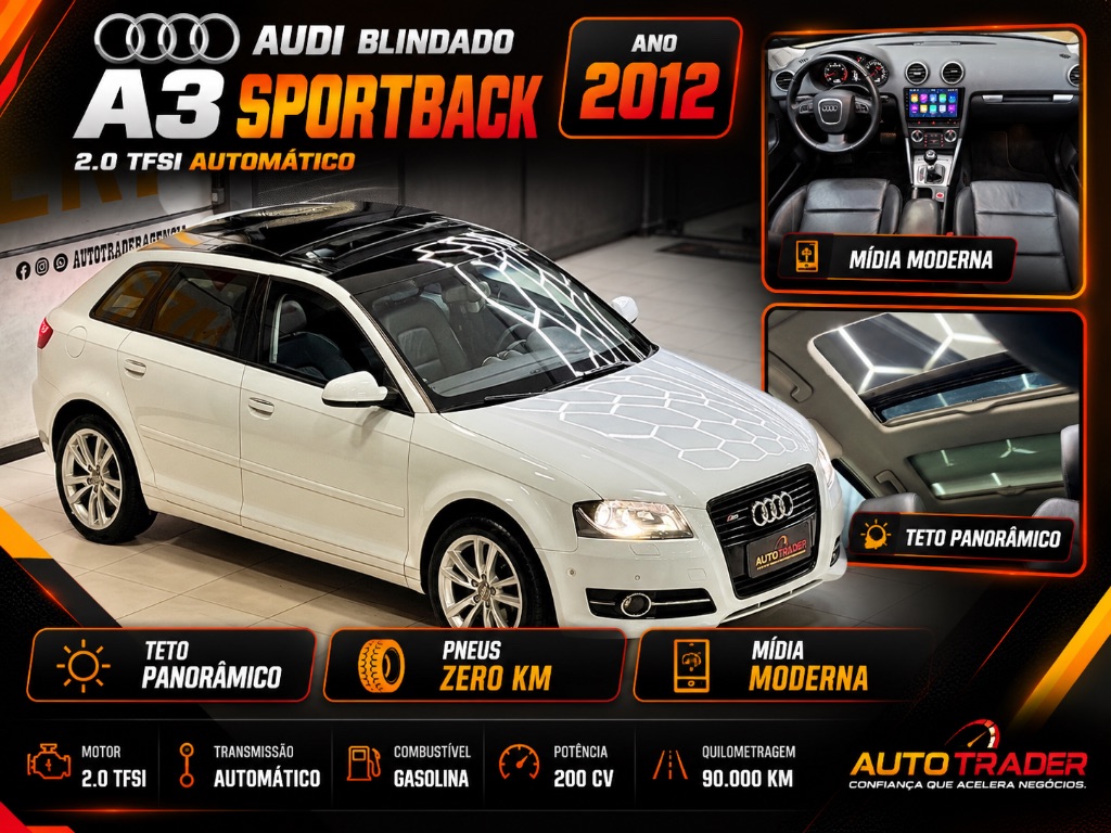 A3 Sportback 2.0 TFSI S-tronic