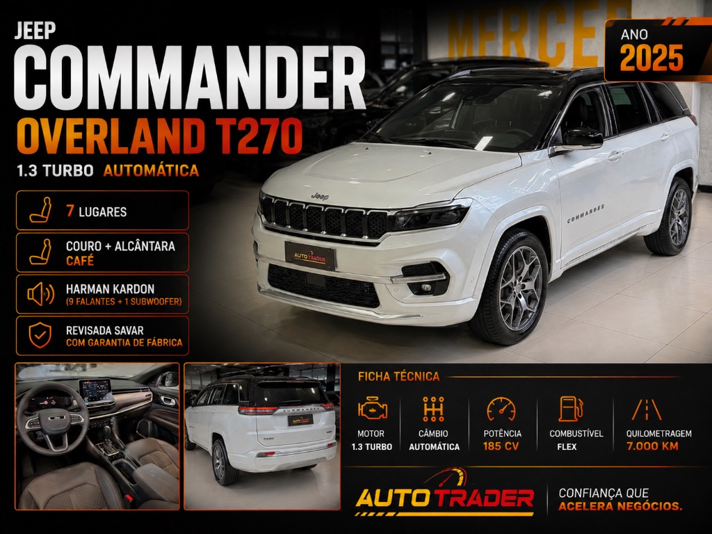 Commander Overland T270 1.3 TB Flex Aut.