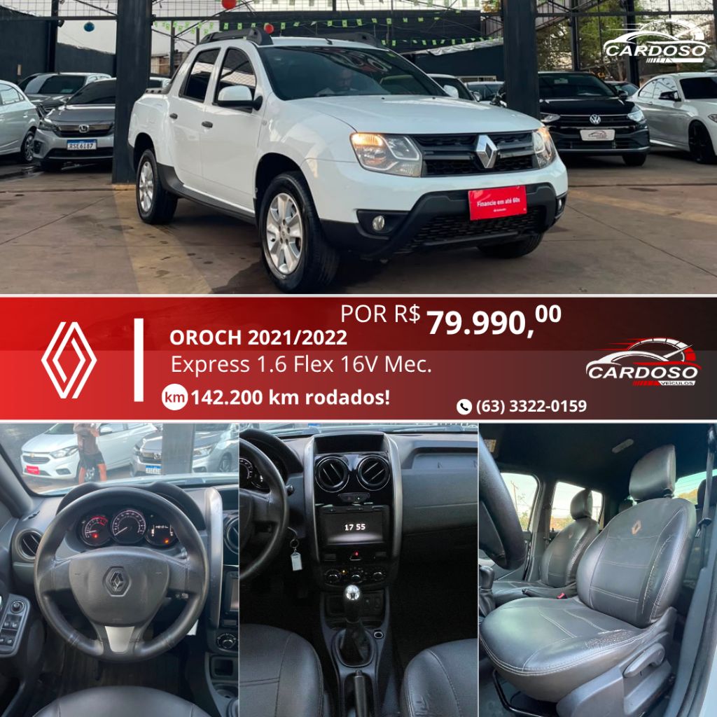 DUSTER OROCH Express 1.6 Flex 16V Mec.