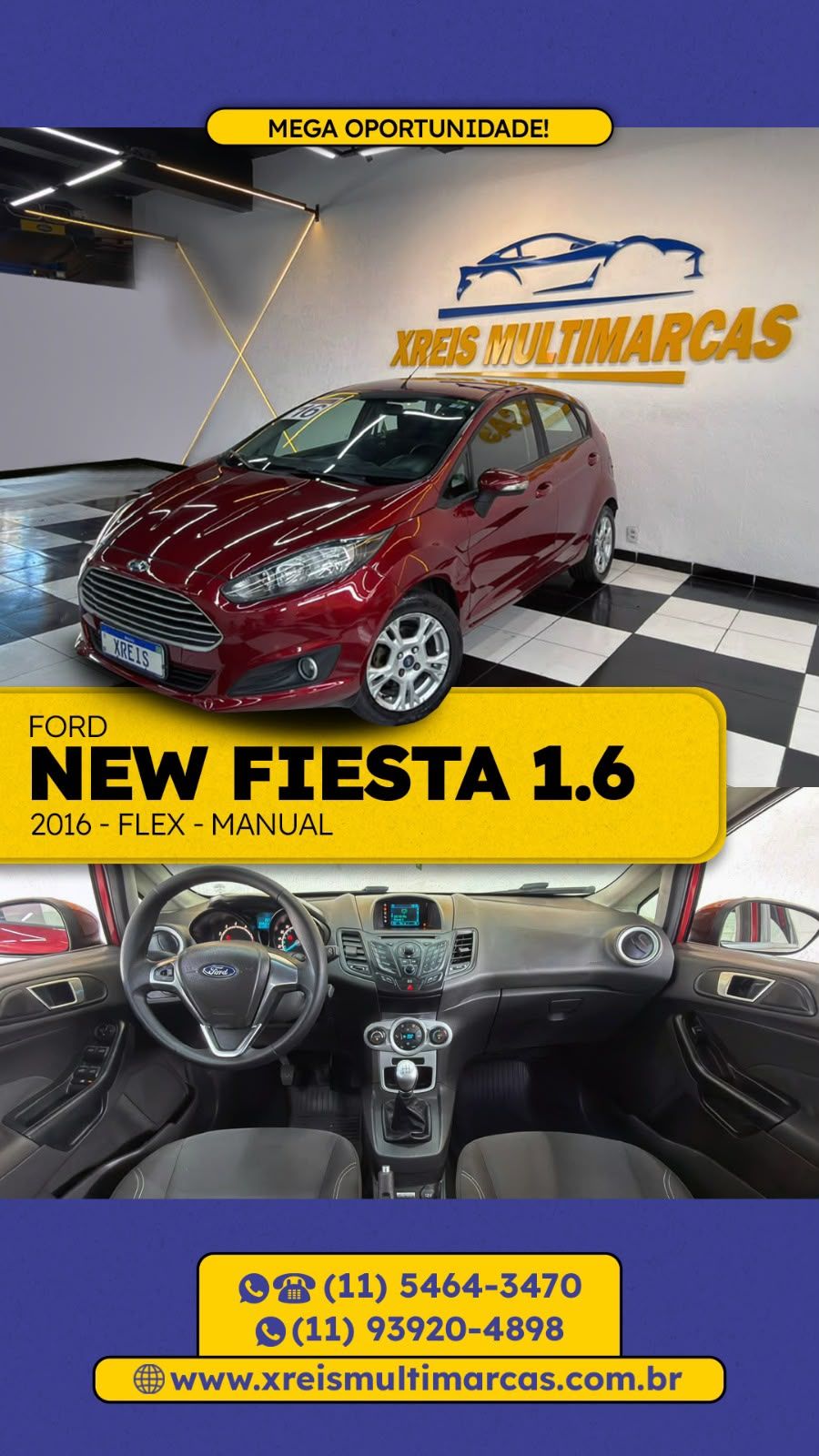 Fiesta 1.6 16V Flex Mec. 5p
