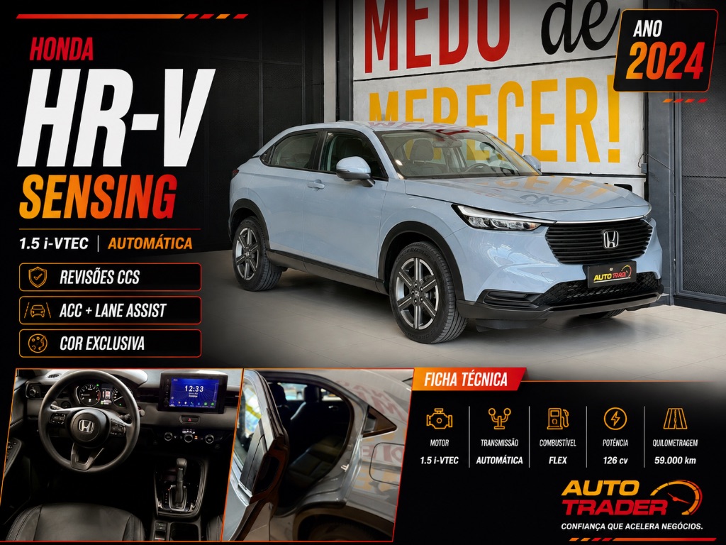 HR-V EX 1.5 Com 1 Ano de Garantia