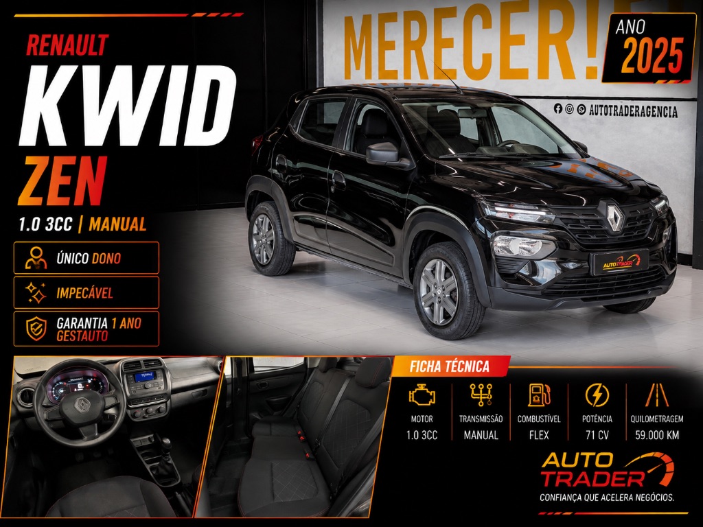 KWID Zen 1.0 Flex 12V 5p Manual