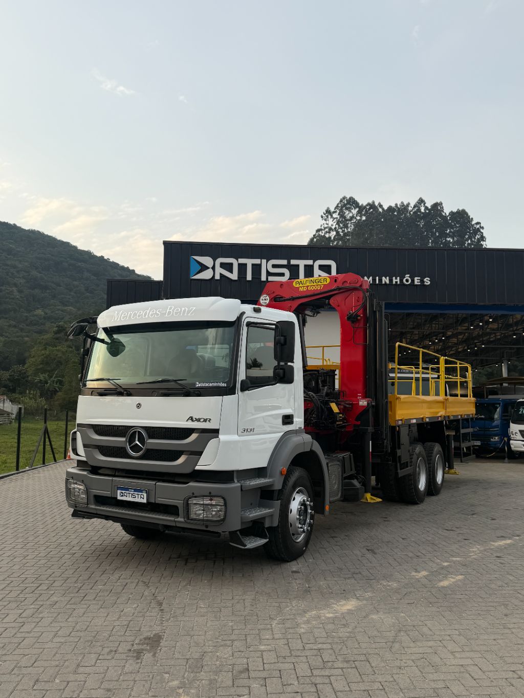 Mb Axor 3131 6x4 2022 - Munck Palfinger MD 60007 - 51mil KM