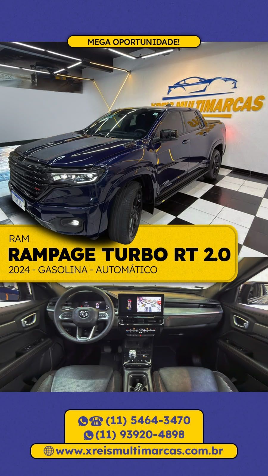 RAMPAGE R/T HURRIC. 4 2.0 TB CD 4X4 Aut.
