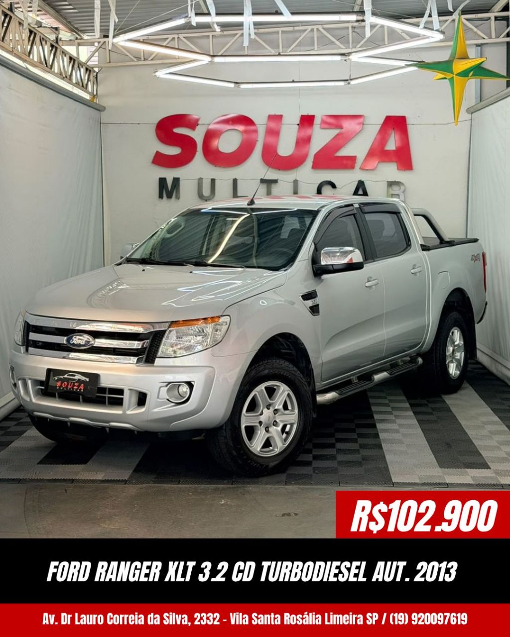 Ranger XLT 3.2 20V 4x4 CD Diesel Aut.