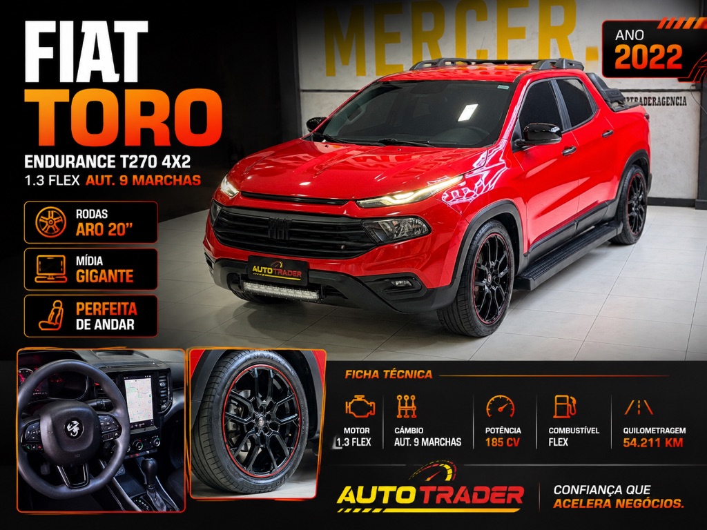 Toro Endurance 1.3 T270 4x2 Flex Aut.