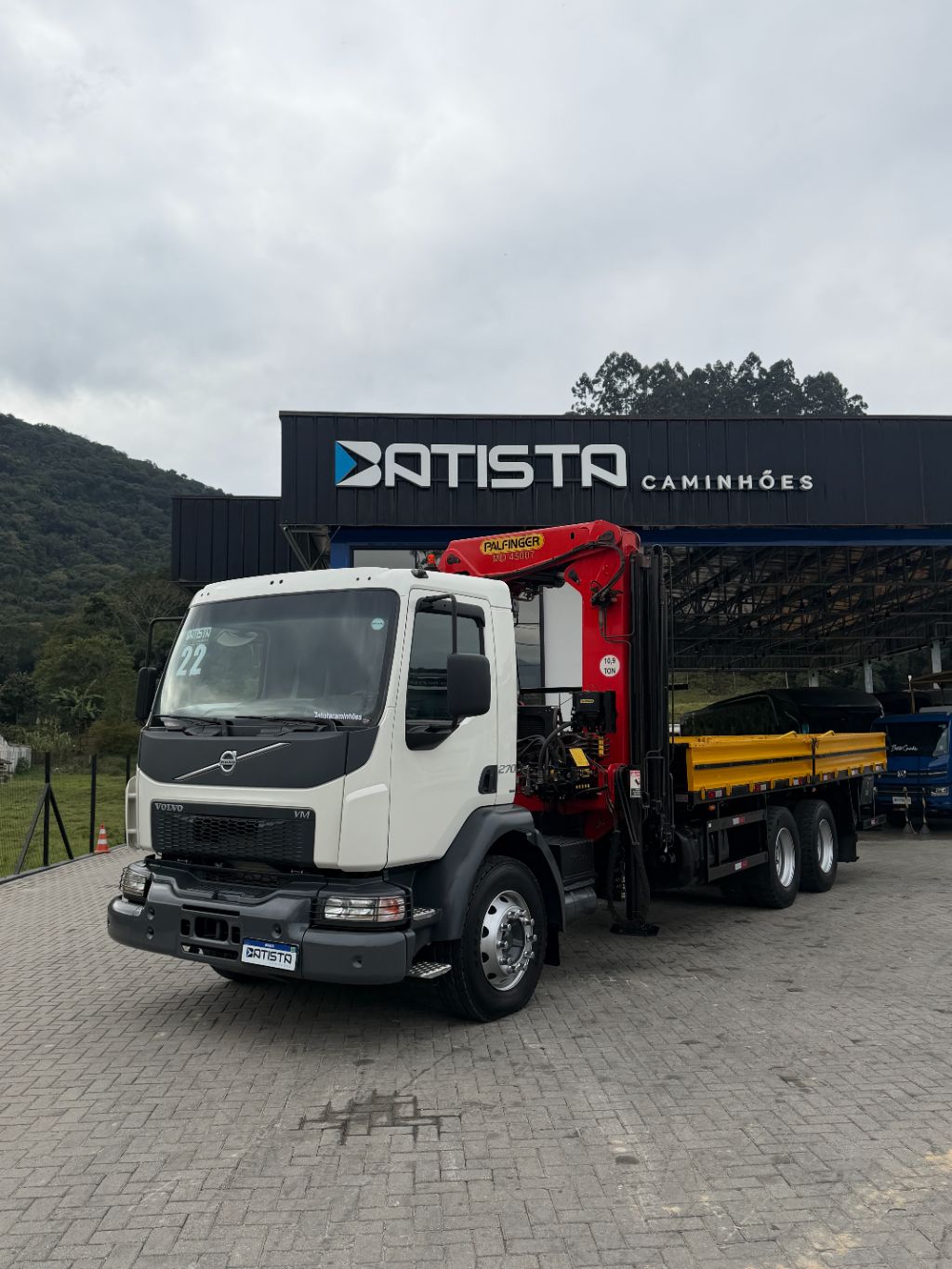 Volvo Vm 270 6x4 c/ munck palfinger 45007 - apenas 48 mil km