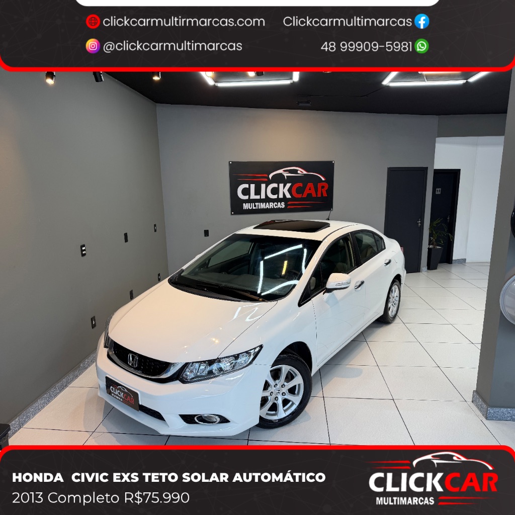 Civic Sedan EXS 1.8/1.8 Flex 16V Aut. 4p