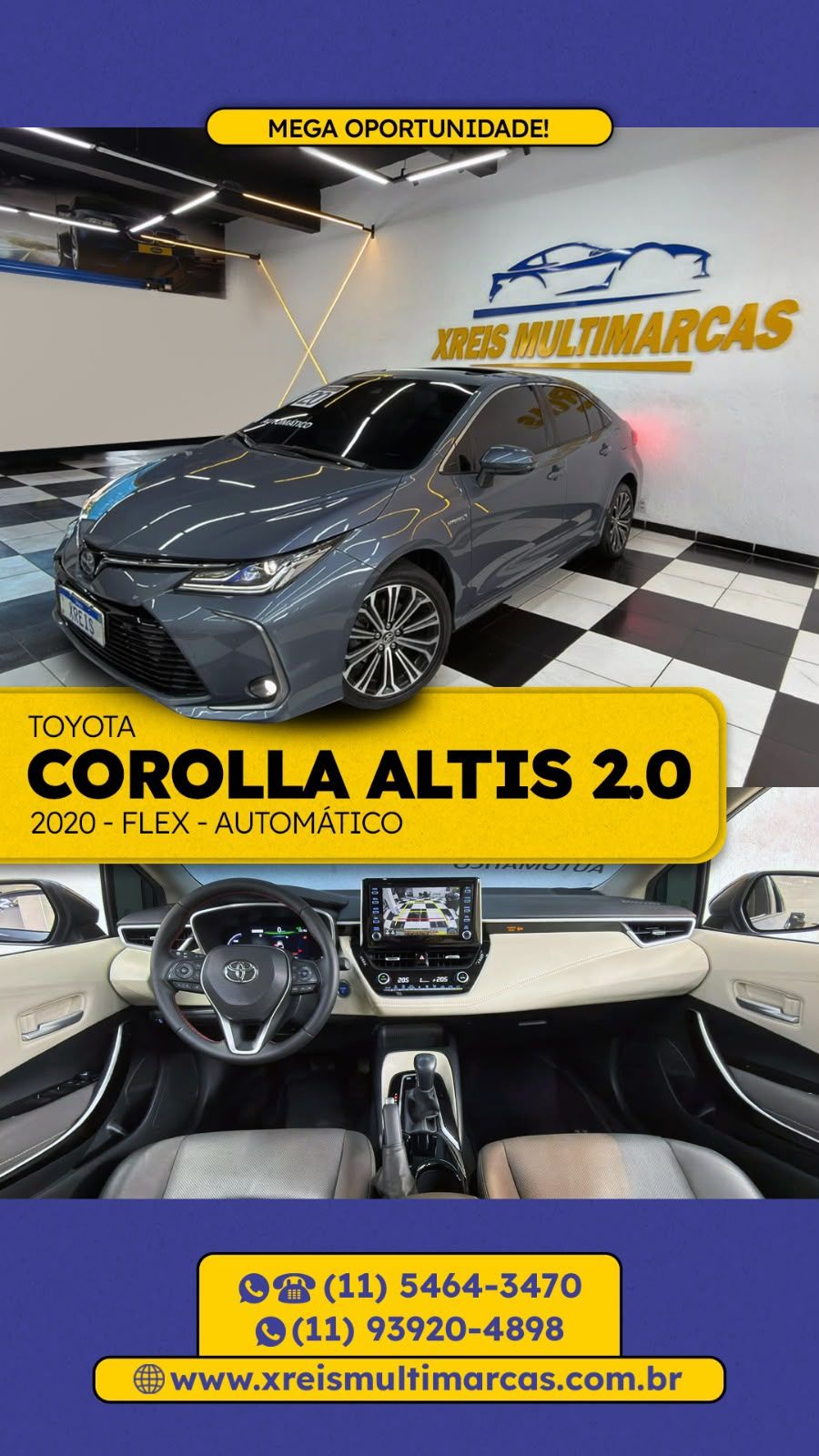 Corolla Altis Prem. 1.8 Aut. (Hibrido)