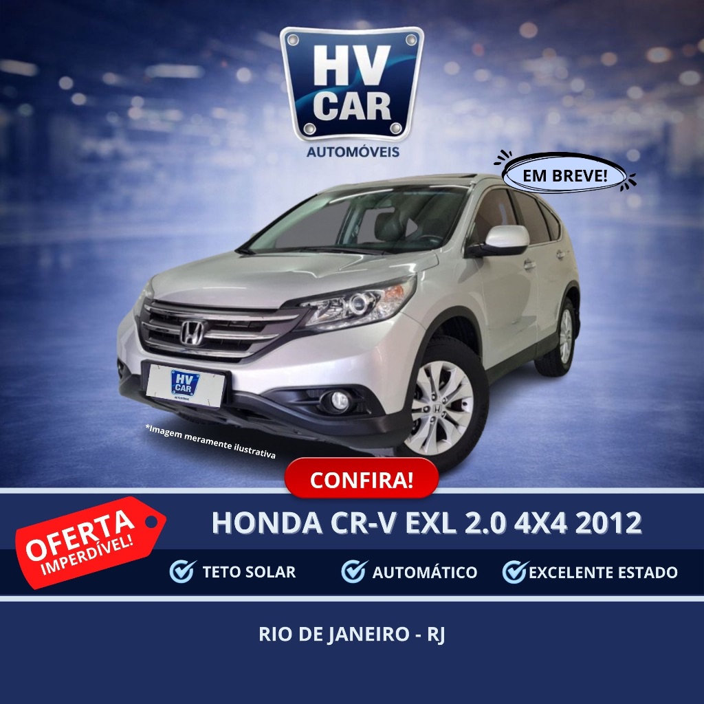 CR-V EXL 2.0 16V 4WD/2.0 Flexone Aut.