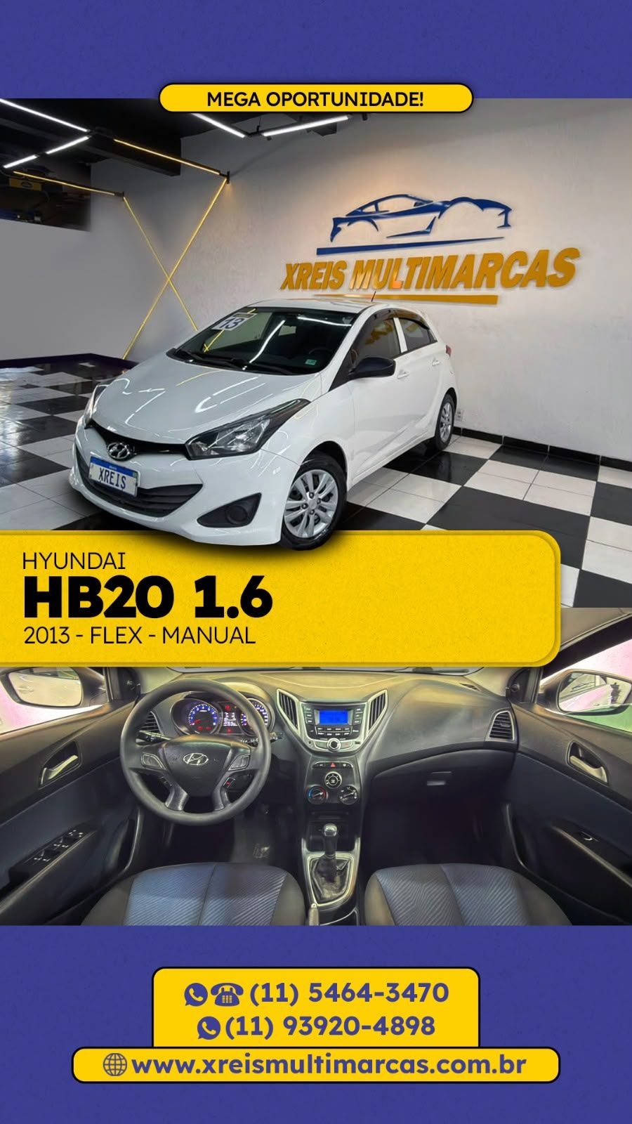 HB20 C./C.Plus/C.Style 1.6 Flex 16V Mec.