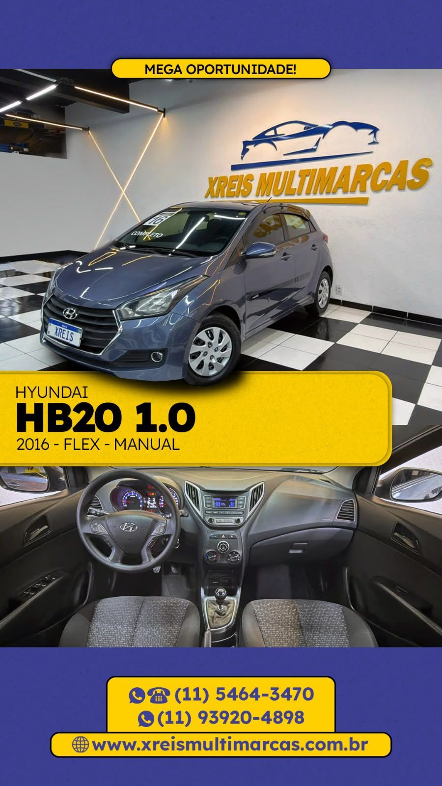 HB20 Comf./C.Plus/C.Style 1.0 Flex 12V